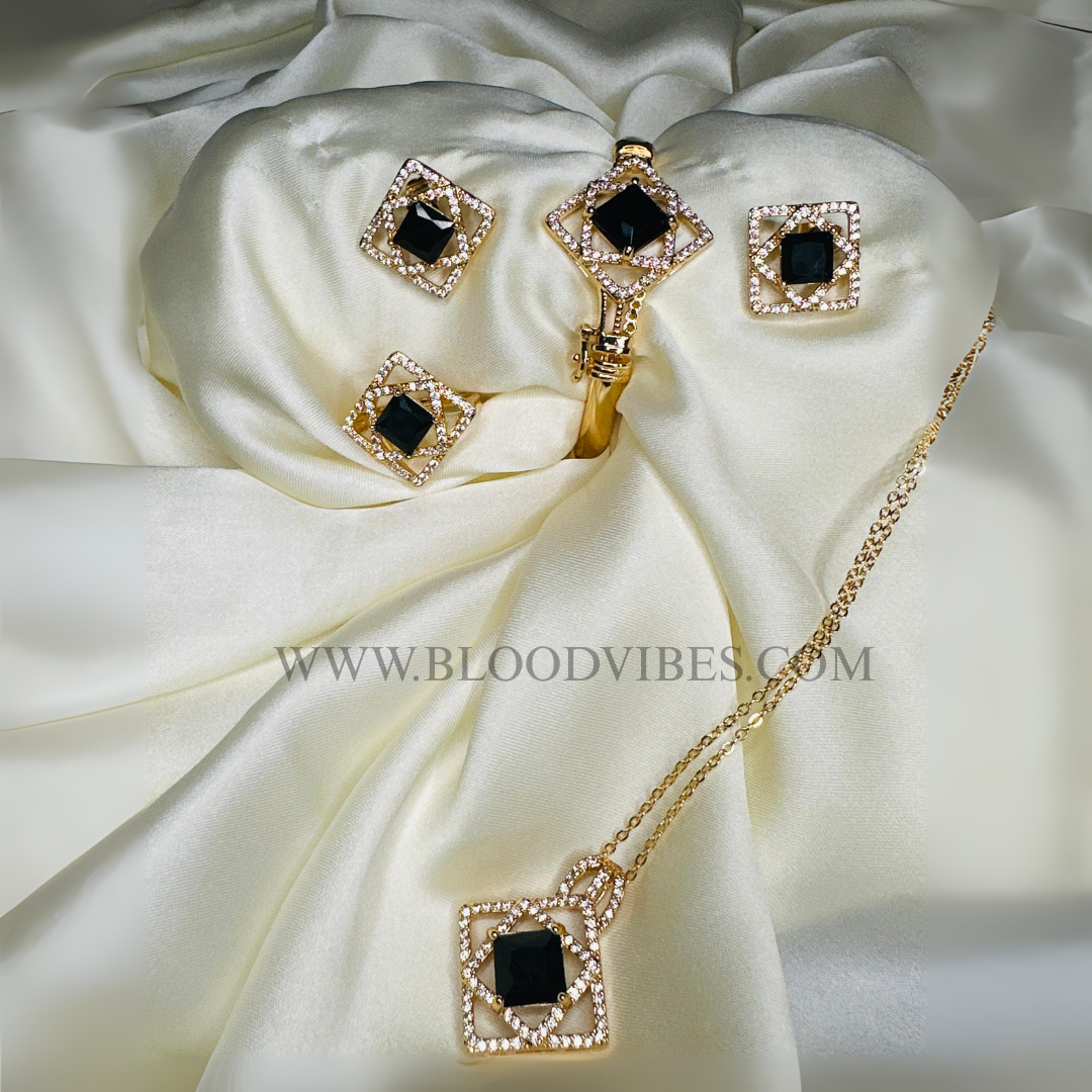 DreamSapphire 4-in-1 complete jewelry set✨