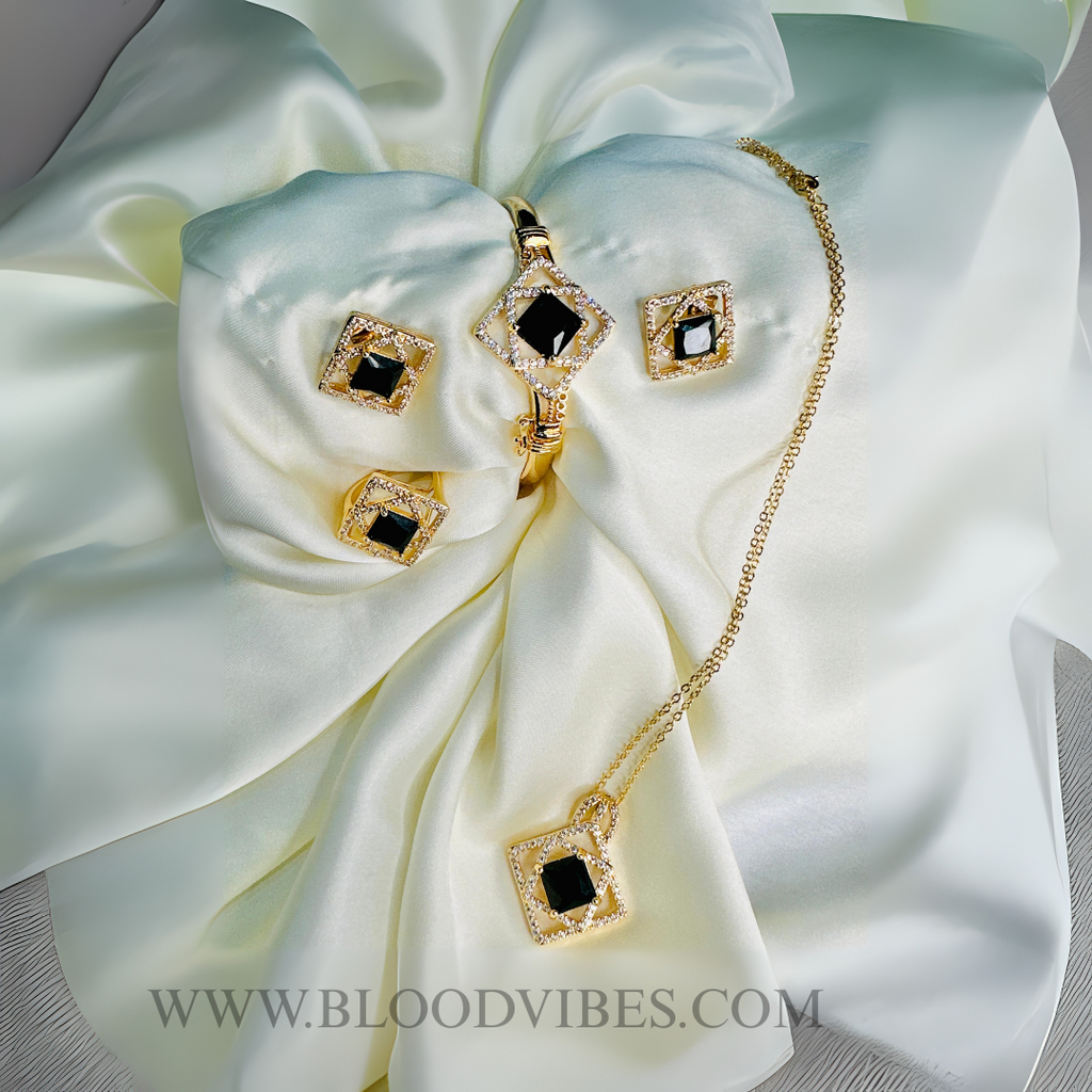 DreamSapphire 4-in-1 complete jewelry set✨