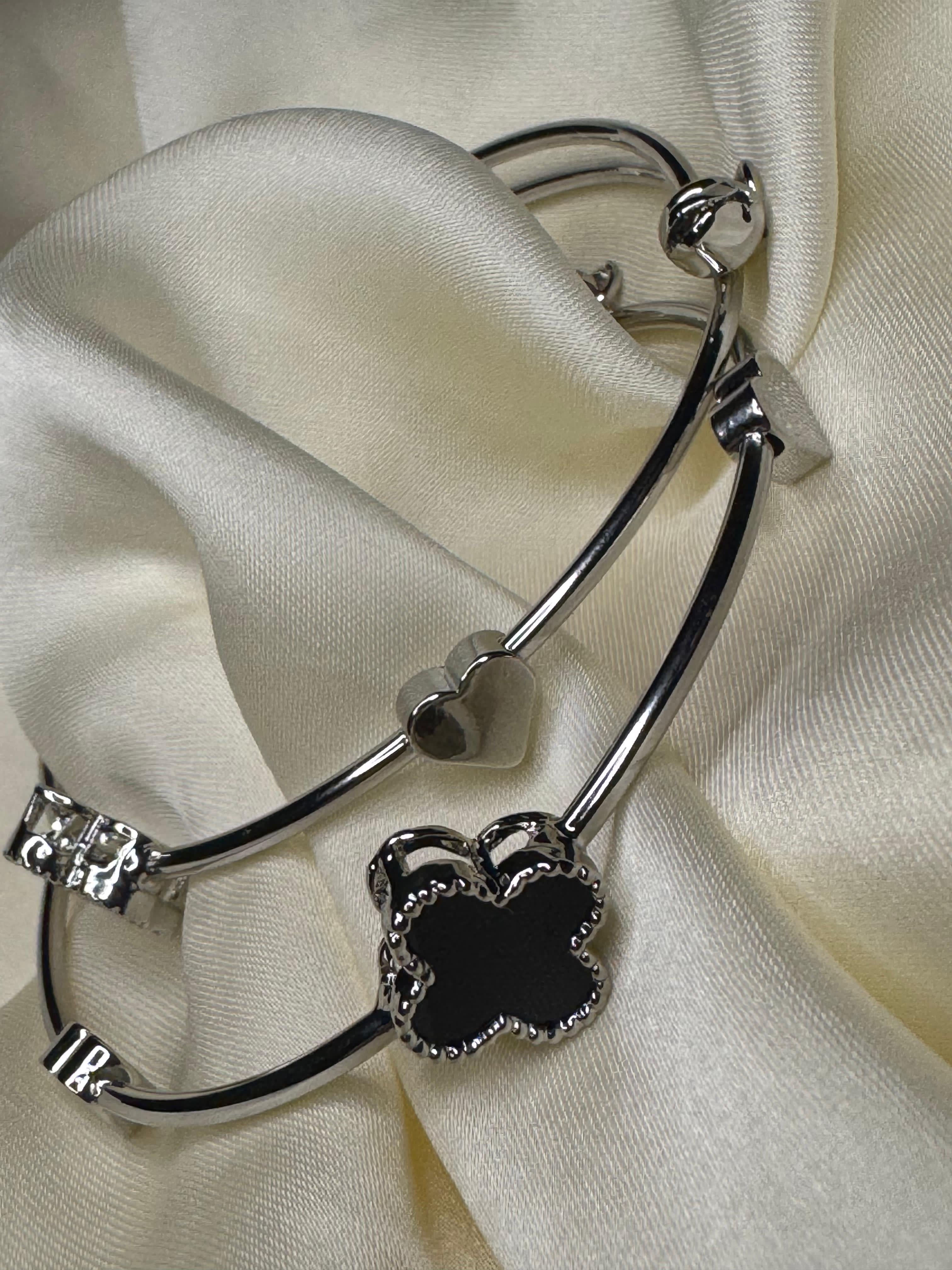 Blood Vibes Twin Tones Bracelet
