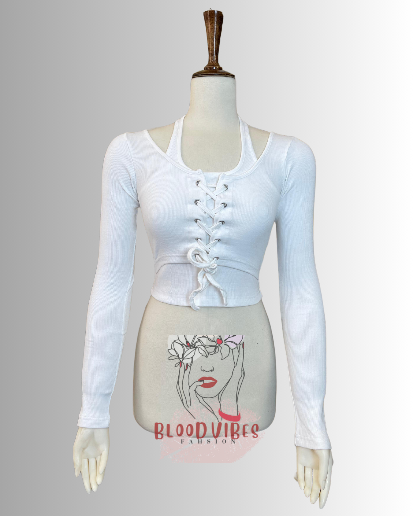 Blood Vibes Bandage Cropped