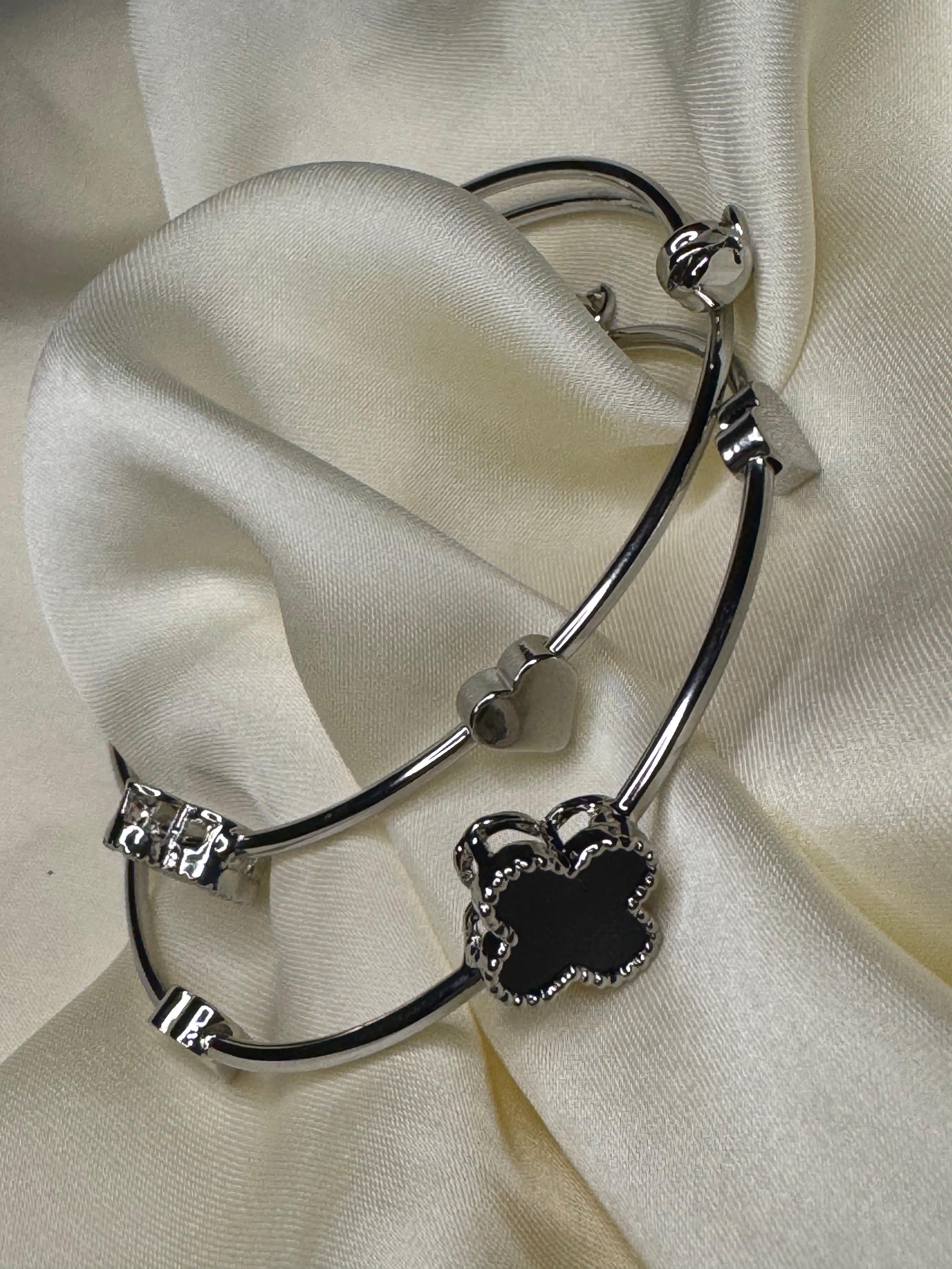Blood Vibes Twin Tones Bracelet