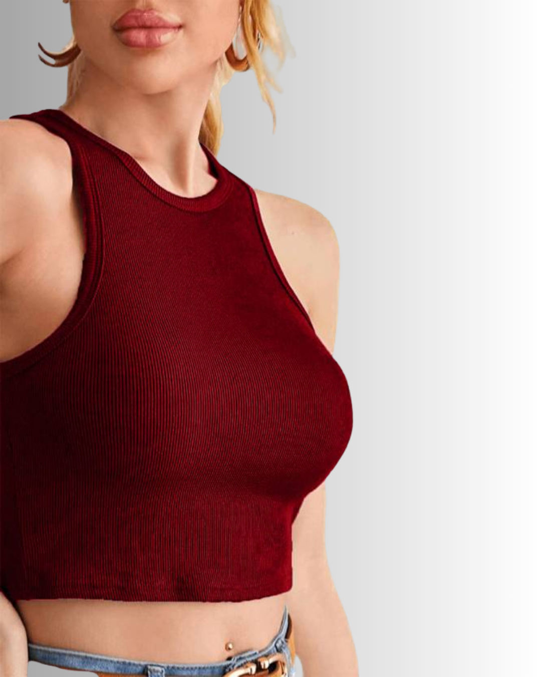 Blood Vibes LuxeFlow Sleeveless Tank