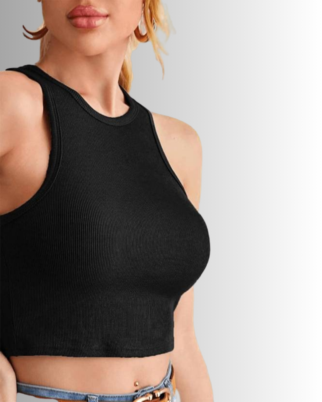 Blood Vibes LuxeFlow Sleeveless Tank