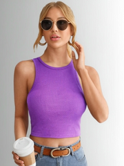 Blood Vibes LuxeFlow Sleeveless Tank